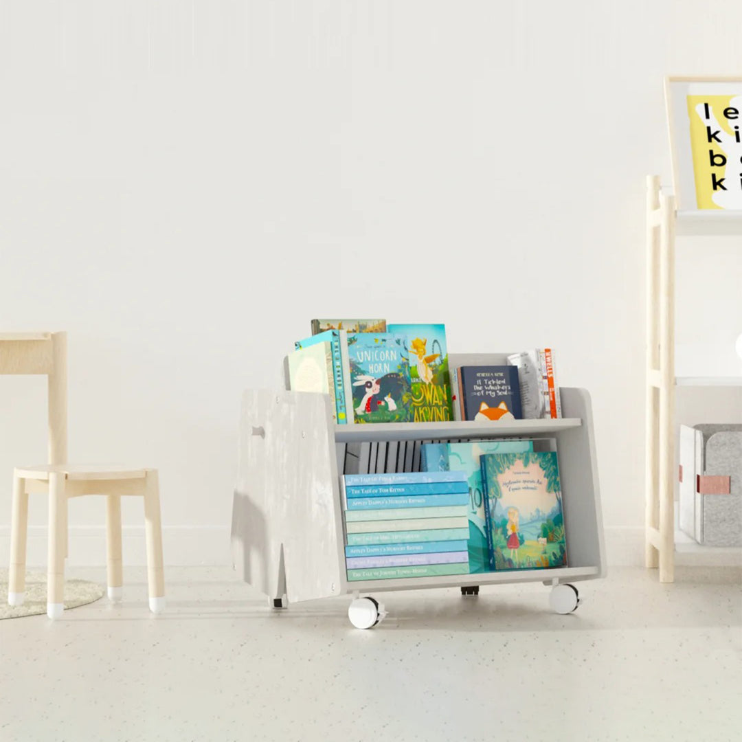 小褲子移動繪本架