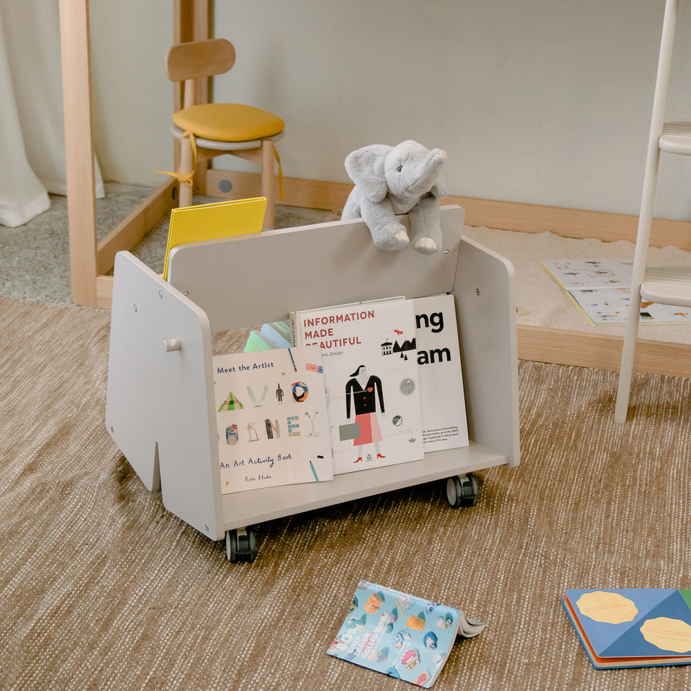 小褲子移動繪本架