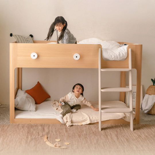 大眼睛 兒童半高床