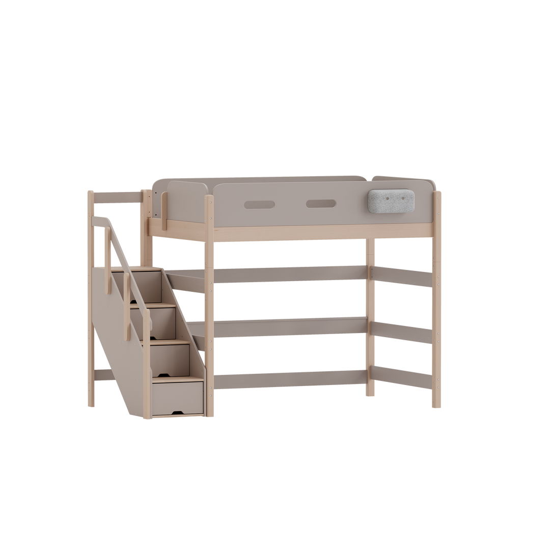 PUPUPULA-TW-兒童床-梯櫃高架床